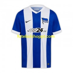 Camisola Homem Hertha BSC Principais Equipamento 2024-2025 Manga Curta