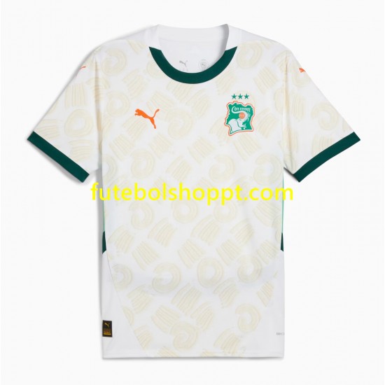 Camisola Homem Costa do Marfim Alternativa Equipamento 2025 Manga Curta