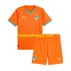 Camisola Júnior Costa do Marfim Principais Equipamento 2025 Manga Curta