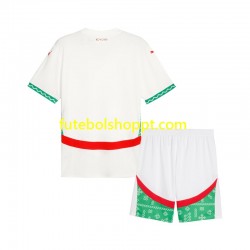 Camisola Júnior Marrocos Alternativa Equipamento 2024 Manga Curta