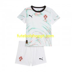 Camisola Júnior Portugal Alternativa Equipamento 2025 Manga Curta