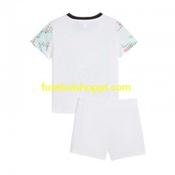 Camisola Júnior Portugal Alternativa Equipamento 2025 Manga Curta