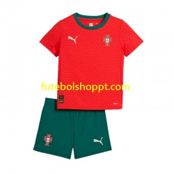 Camisola Júnior Portugal Principais Equipamento 2025 Manga Curta