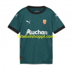 Camisola Homem RC Lens Alternativa Equipamento 2024-2025 Manga Curta