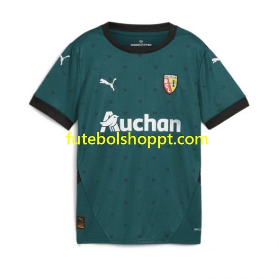 Camisola Homem RC Lens Alternativa Equipamento 2024-2025 Manga Curta