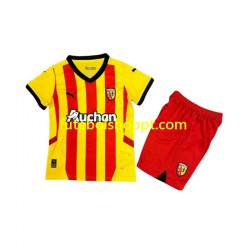 Camisola Júnior RC Lens Principais Equipamento 2024-2025 Manga Curta