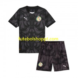 Camisola Júnior Senegal Guarda-redes Alternativa Equipamento 2025 Manga Curta