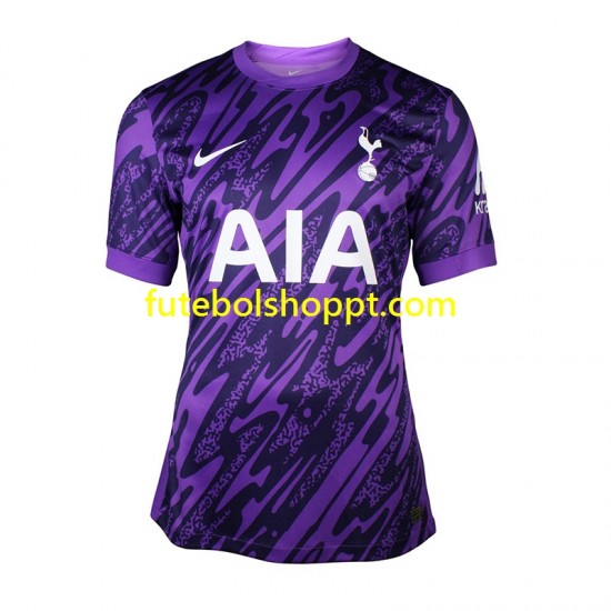 Camisola Homem Tottenham Hotspur Guarda-redes Terceiro Equipamento 2024-2025 Manga Curta