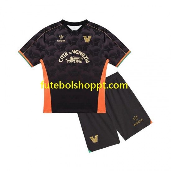 Camisola Júnior Venezia Principais Equipamento 2024-2025 Manga Curta