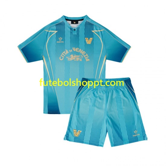 Camisola Júnior Venezia Terceiro Equipamento 2024-2025 Manga Curta