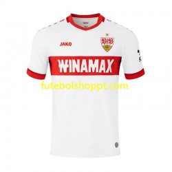 Camisola Homem VfB Stuttgart Principais Equipamento 2024-2025 Manga Curta