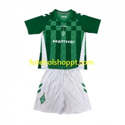Camisola Júnior Werder Bremen Principais Equipamento 2024-2025 Manga Curta