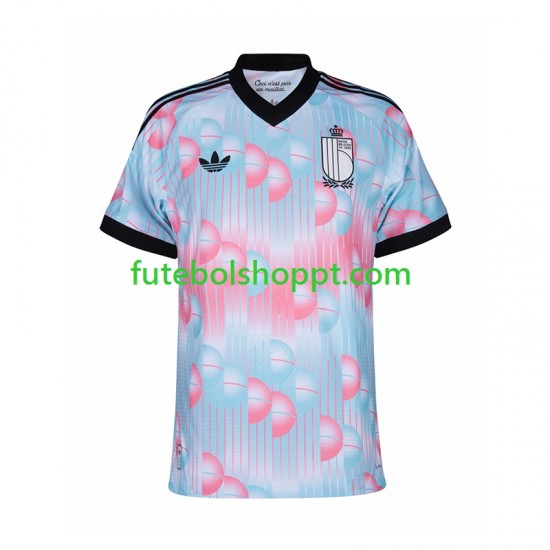 Camisola Homem Bélgica Alternativa Equipamento Copa do Mundo 2026 Manga Curta