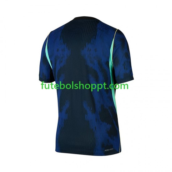 Camisola Homem Brasil Alternativa Equipamento Copa do Mundo 2026 Manga Curta
