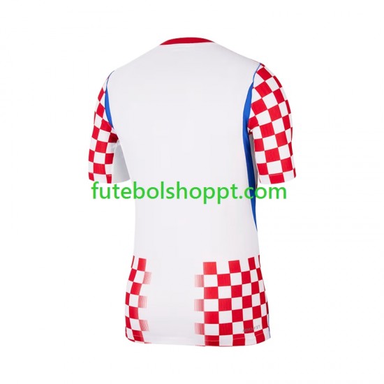 Camisola Homem Croácia Principais Equipamento Copa do Mundo 2026 Manga Curta