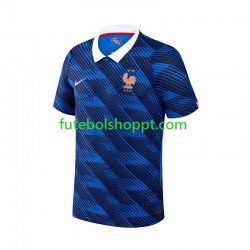 Camisola Homem França Principais Equipamento Copa do Mundo 2026 Manga Curta