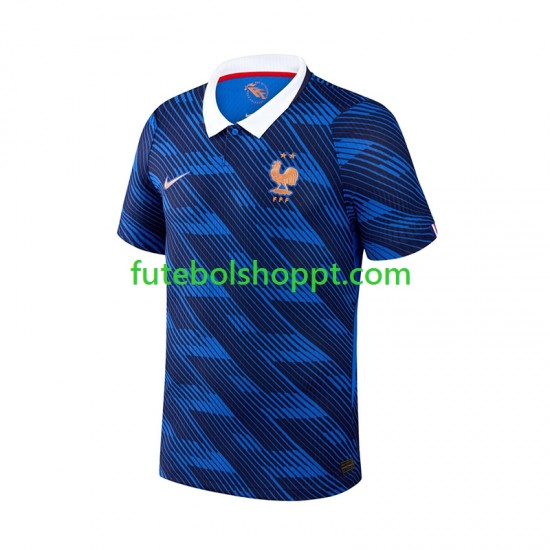 Camisola Homem França Principais Equipamento Copa do Mundo 2026 Manga Curta