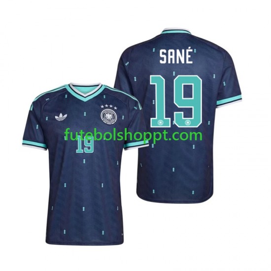 Camisola Homem Alemanha Leroy Sane 19 Alternativa Equipamento Copa do Mundo 2026 Manga Curta