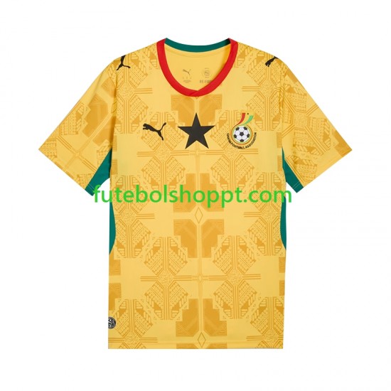 Camisola Homem Gana Alternativa Equipamento Copa do Mundo 2026 Manga Curta