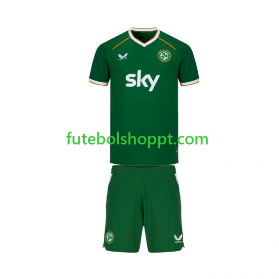 Camisola Júnior Irlanda Principais Equipamento 2026 Manga Curta