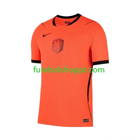 Camisola Homem Países Baixos Principais Equipamento Copa do Mundo 2026 Manga Curta