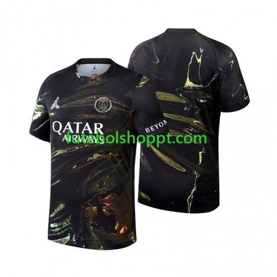 Camisola Homem Paris Saint-Germain Night Edition Quarto Equipamento 2025-2026 Manga Curta