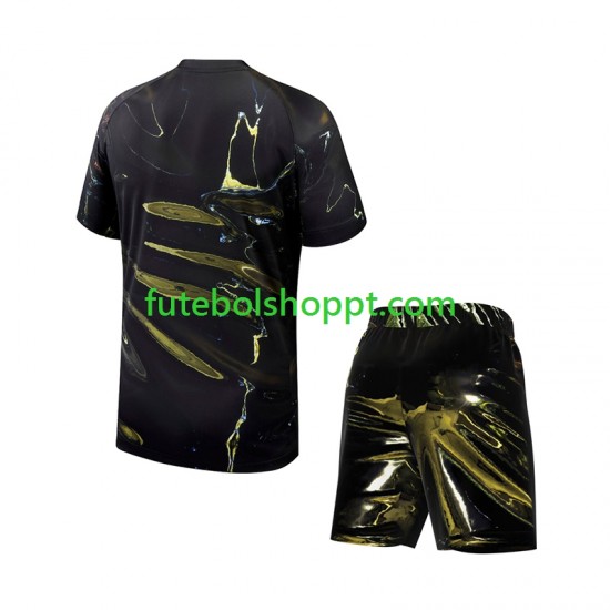 Camisola Júnior Paris Saint-Germain Night Edition Quarto Equipamento 2025-2026 Manga Curta
