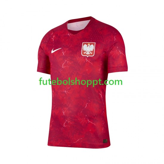 Camisola Homem Polónia Alternativa Equipamento 2026 2027 Manga Curta