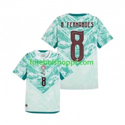 Camisola Homem Portugal Bruno Fernandes 8 Alternativa Equipamento Copa do Mundo 2026 Manga Curta