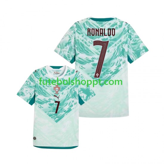 Camisola Homem Portugal Cristiano Ronaldo 7 Alternativa Equipamento 2026 2027 Manga Curta