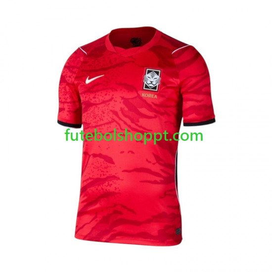 Camisola Homem Coreia do Sul Principais Equipamento Copa do Mundo 2026 Manga Curta