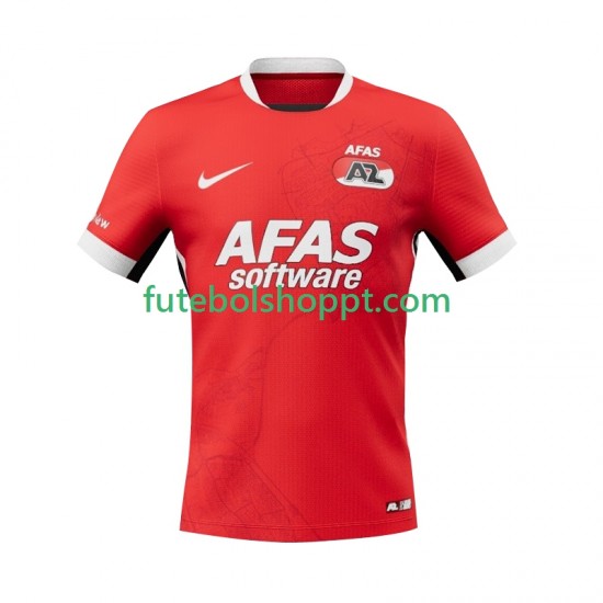 Camisola Homem AZ Alkmaar Principais Equipamento 2025-2026 Manga Curta