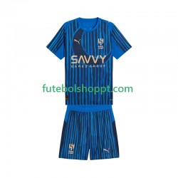 Camisola Júnior Al Hilal CWC Principais Equipamento 2025-2026 Manga Curta