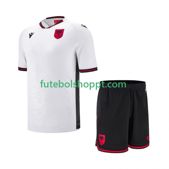 Camisola Júnior Albânia Alternativa Equipamento 2025-2026 Manga Curta