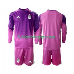 Camisola Júnior Argentina Guarda-redes Principais Equipamento 2025 Manga Comprida