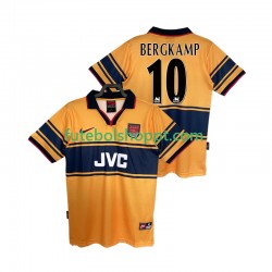 Camisola Homem Arsenal BERGKAMP10 1997 Retro Alternativa Equipamento 1999 Manga Curta