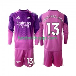 Camisola Júnior Arsenal Kepa Arrizabalaga 13 Guarda-redes Terceiro Equipamento 2025-2026 Manga Comprida