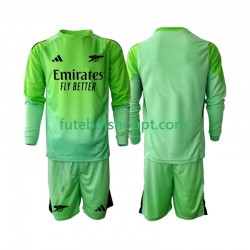Camisola Júnior Arsenal Guarda-redes Alternativa Equipamento 2025-2026 Manga Comprida