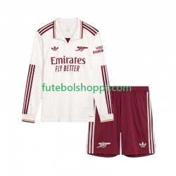 Camisola Júnior Arsenal Terceiro Equipamento 2025-2026 Manga Comprida
