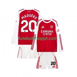 Camisola Júnior Arsenal Noni Madueke 20 Principais Equipamento 2025-2026 Manga Comprida