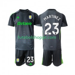Camisola Júnior Aston Villa Emiliano Martinez 23 Guarda-redes Principais Equipamento 2025-2026 Manga Curta Camisola Júnior Aston Villa Emiliano Martinez 23 Guarda-redes Principais Equipamento 2025-2026 Manga Curta
