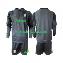 Camisola Júnior Aston Villa Guarda-redes Principais Equipamento 2025-2026 Manga Comprida Camisola Júnior Aston Villa Guarda-redes Principais Equipamento 2025-2026 Manga Comprida