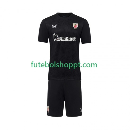 Camisola Júnior Athletic Bilbao Guarda-redes Principais Equipamento 2025-2026 Manga Curta