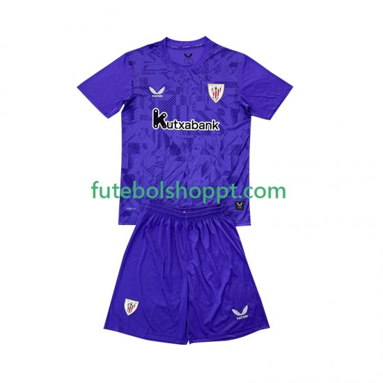 Camisola Júnior Athletic Bilbao Guarda-redes Terceiro Equipamento 2025-2026 Manga Curta