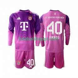 Camisola Júnior Bayern de Munique Jonas Urbig 40 Guarda-redes Quarto Equipamento 2025-2026 Manga Comprida