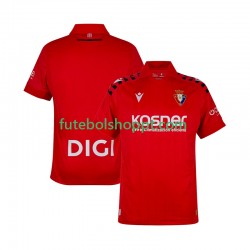 Camisola Homem CA Osasuna Principais Equipamento 2025-2026 Manga Curta