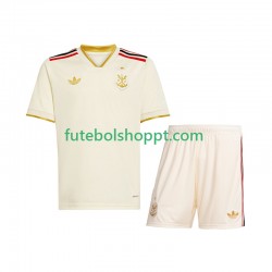 Camisola Júnior CR Flamengo Terceiro Equipamento 2025-2026 Manga Curta