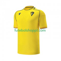 Camisola Homem Cádiz CF Principais Equipamento 2025-2026 Manga Curta