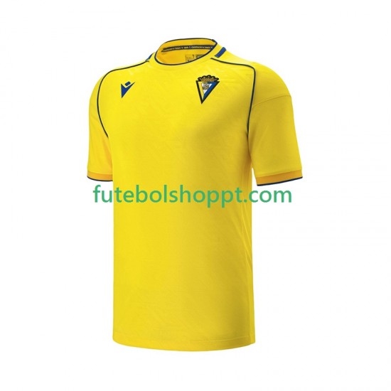 Camisola Homem Cádiz CF Principais Equipamento 2025-2026 Manga Curta