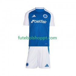 Camisola Júnior Cruzeiro Principais Equipamento 2025-2026 Manga Curta